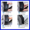 Mudguards fit for Mazda 3 BK Sedan Saloon 2004 2005 2006 2007 2008 2009 Car Accessories Mudflap Fender Auto Replacement Parts
