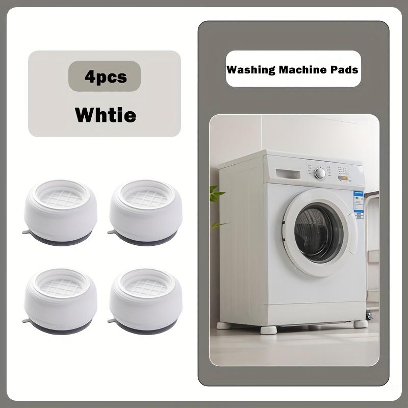 4pcs Washing Machine Base Furniture Foot Increase Base Washing Machine Shockproof Silent Mat Noise Reduction Suction Cup Pad