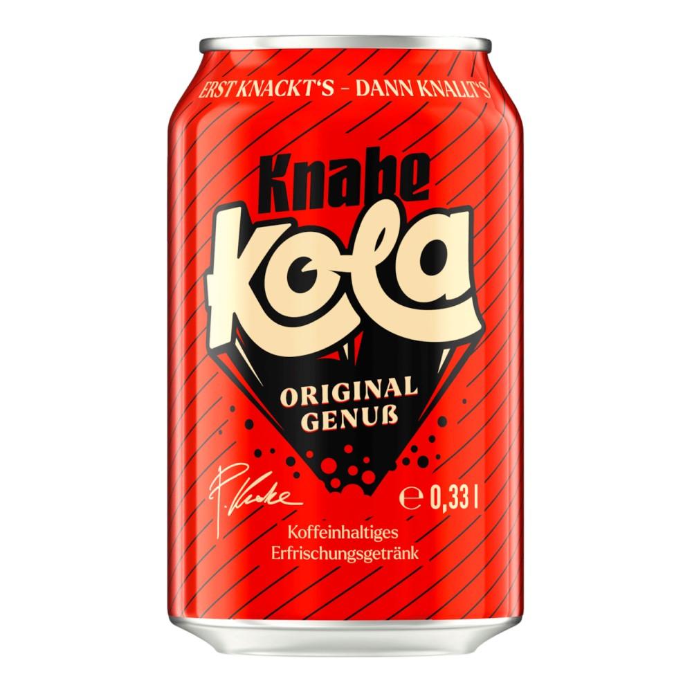 1 skārdenīte Knabe Cola 330ml black