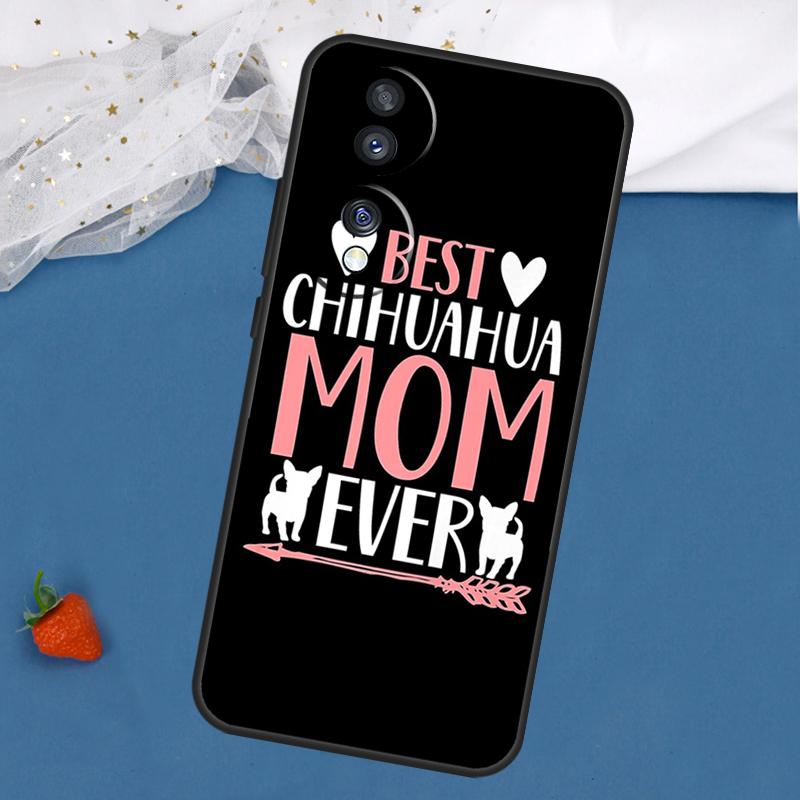 

Cute Chihuahua Dog Mom Case For Honor Magic 7 5 6 Lite 8 Pro 200 400 50 70 90 X8c X8b X9a X9b X9c X9d Win RT Cover Honor Magic7 Lite