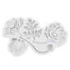Stampi in Silicone Fiore di Papavero Stampo in Fondant Fiore Strumenti per Decorare Torte Topper per Cupcake Stampo per Caramelle Cioccolato Gumpaste