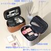 FLORPERRY Makeup Makeup Cosmetic Storage Makeup Small Item Storage Cosmetic Travel Travel Storage Vanity Business White Pouch, Multifunctional,