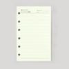 6 Hole A5 A6 A7 Loose Leaf Refill Paper 80Sheets Notebook Index Inside Page  Kids Student Gifts