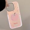 Laser IMD Suitable for IPhone15 Mobile Phone Case 16Pro Max Three dimensional Powder Apple 11 Anti Fall Girl