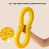 Dog Toys, Outdoor Training, Human and Pet Interaction, Pull Ring, Energy-consuming EVA Soft Glue, Bite-resistant Pet Frisbee