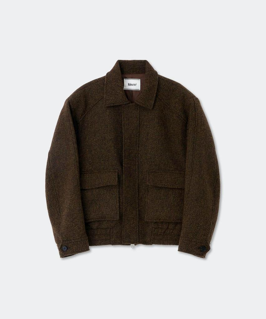 Kineto Double Pocket Blouson Jacket_Brown