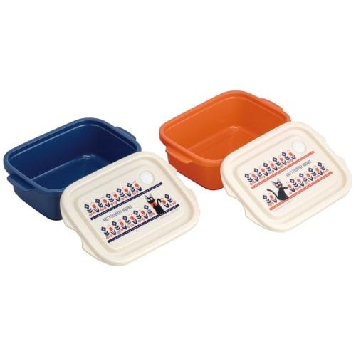 Skater Kiki's Delivery Service Studio Ghibli Modern 500ml Antibacterial Storage Containers, Side Dish Containers, Made In Japan, FCN2WAG-A