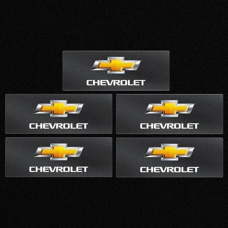 FNP2  Car-styling door Anti-Kick Pad Side Edge DIY Stickers for Chevrolet Captiva Trax Equinox Cavalier Cruze Malibu Auto Accessories