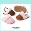 Baby Shoes For Girls Soft Sole Winter Toddler Sneakers With Solid Color Design For Learning To Walk