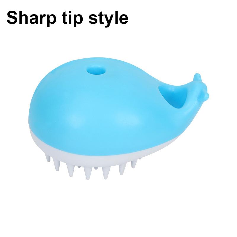 

Расческа для домашних животных Мягкая силиконовая депиляция Кошки Щетка для купания волос Расческа Тщательно очищает тело Массажная щетка Щетка для купания Товары для ухода