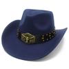 New fashion bull head accessories peach top top hat personalized grassland Tibetan western cowboy hat versatile cowboy hat