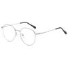 Round Anti Blue Light Glasses Women Men Classic Square Metal Eyeglasses Frames Transparent Computer Glasses Oculos Feminino