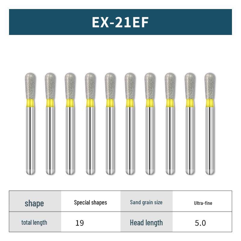 High-Speed Diamond Dental Burs for Polishing, Grinding, and Oral Care
