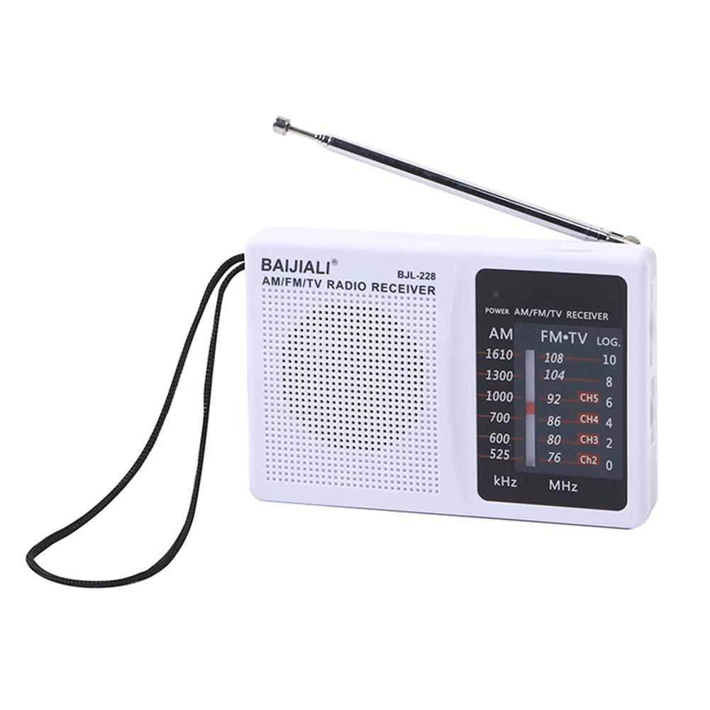 

AM FM Radio Battery Powered Pocket Radio Telescopic Antenna for Indoor Outdoor Gifts for Seniors Elderly