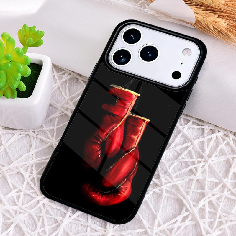 Boxing Gloves print Phone Case for iPhone 17 Air 16 15 11 12 14 13 Pro Max Shockproof Cover