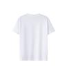 Li Ning Logo Print Casual Round Neck Knit T-Shirt Men Tops White YHST169-1