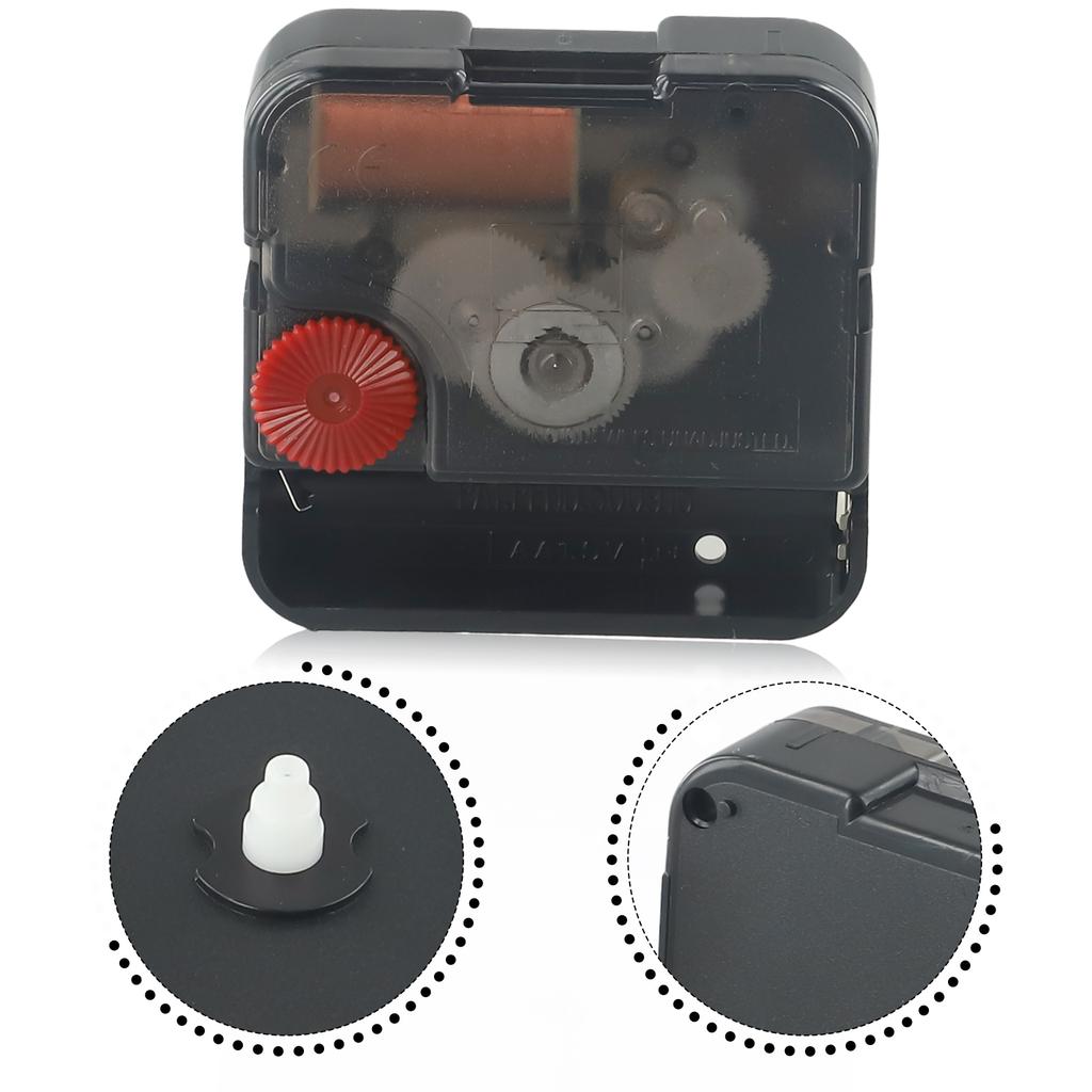 UK Leises Quarz Wanduhr Uhrwerk Mechanismus DIY Reparaturteile Set Kurzer Schaft
