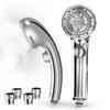 Shower Head Micro Nano Bubble New 8 3D Water Saving Water Saving Shower Head Water Stop Shower Head Ultra Fine Water Flow Leak Prevention 8 Modes
