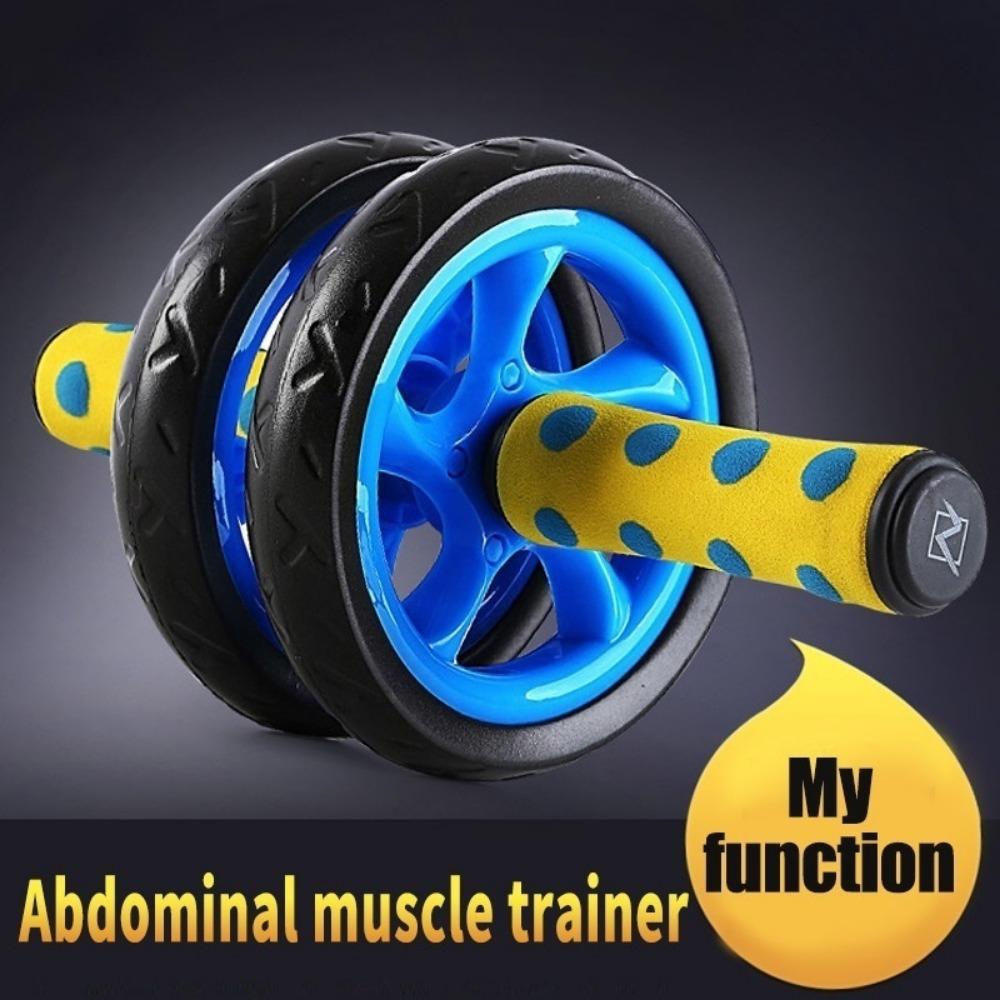 Kolečko na břišní cvičení Dvojité kolečka Váleček Fitness vybavení