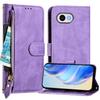 Compact Solid Color Zipper Phone Case with Card Slot & Anti-fall Protection