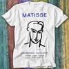 Plakat Wystawy Henri Matisse Reklamujący Galerie Maeght T-Shirt Top Koszulka 232