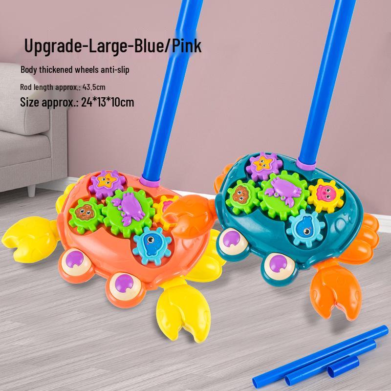 Charming Duck Push-Along Toy for Toddlers