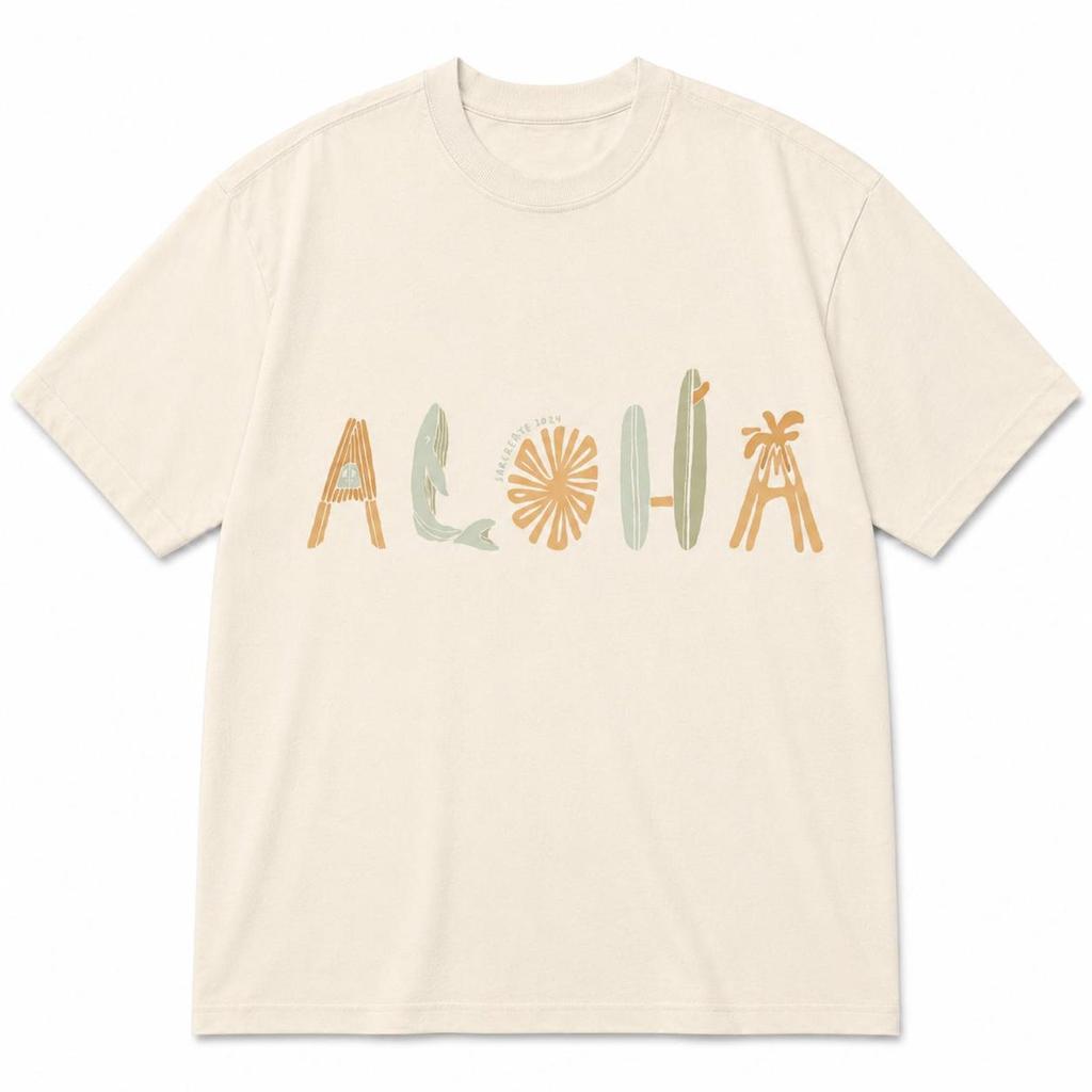 Aloha Tropical Beach Vibes T-Shirt