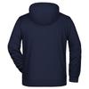 James and Nicholson Mens Full Zip Hoodie