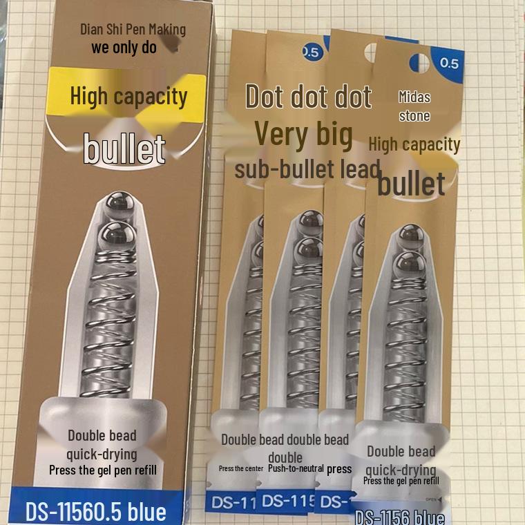 Galaxy Time and Space Capsule Rotating Pen - Quick-Dry, Silent, Large Capacity Black Signature Pen.