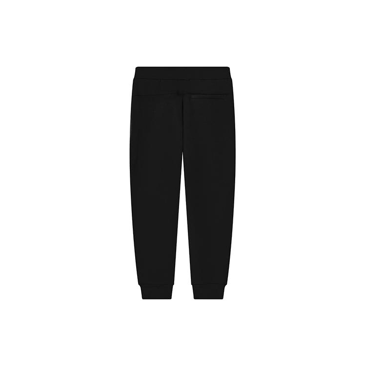 New FILA Casual Pants Men's Jet Black F51M248601FBK
