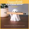 Ghost Desk Organizer Halloween Themed Resin Cute Stationery Holder For Office Use