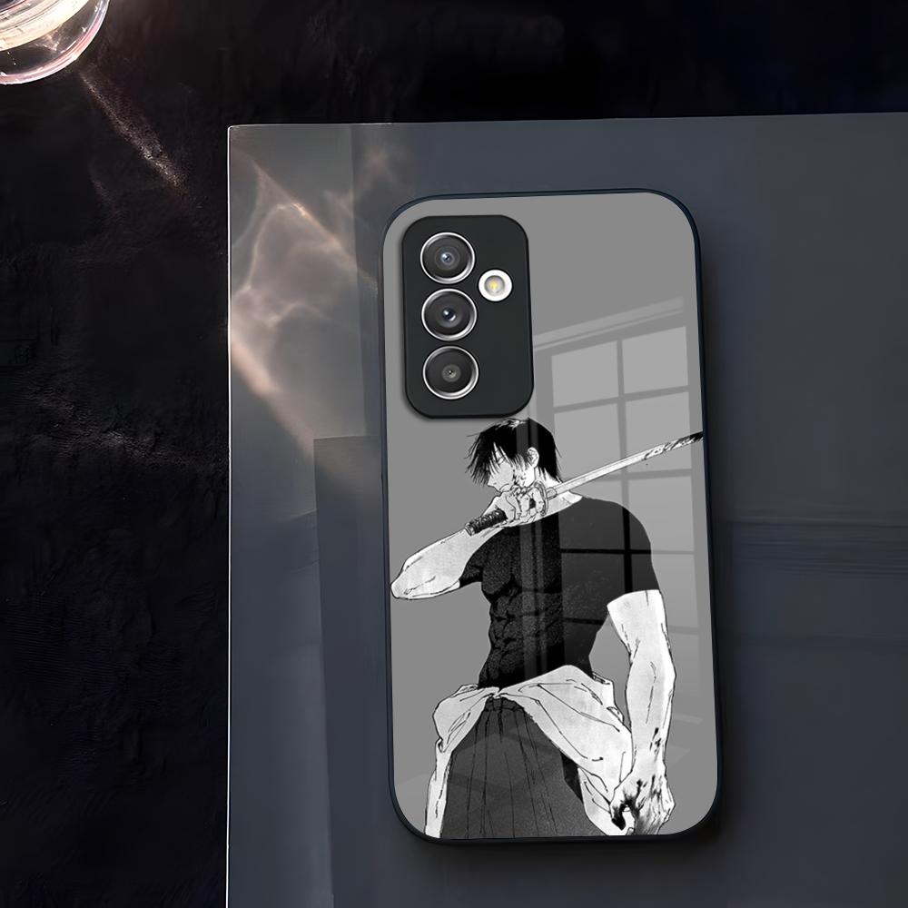 

Toji Fushiguro Jujutsu Kaisen Phone Case Glass for Samsung Galaxy S23 S24 S21 S22 S20 Ultra Fe Plus A34 A54 A24 A52 A53 M54 Samsung s21plus