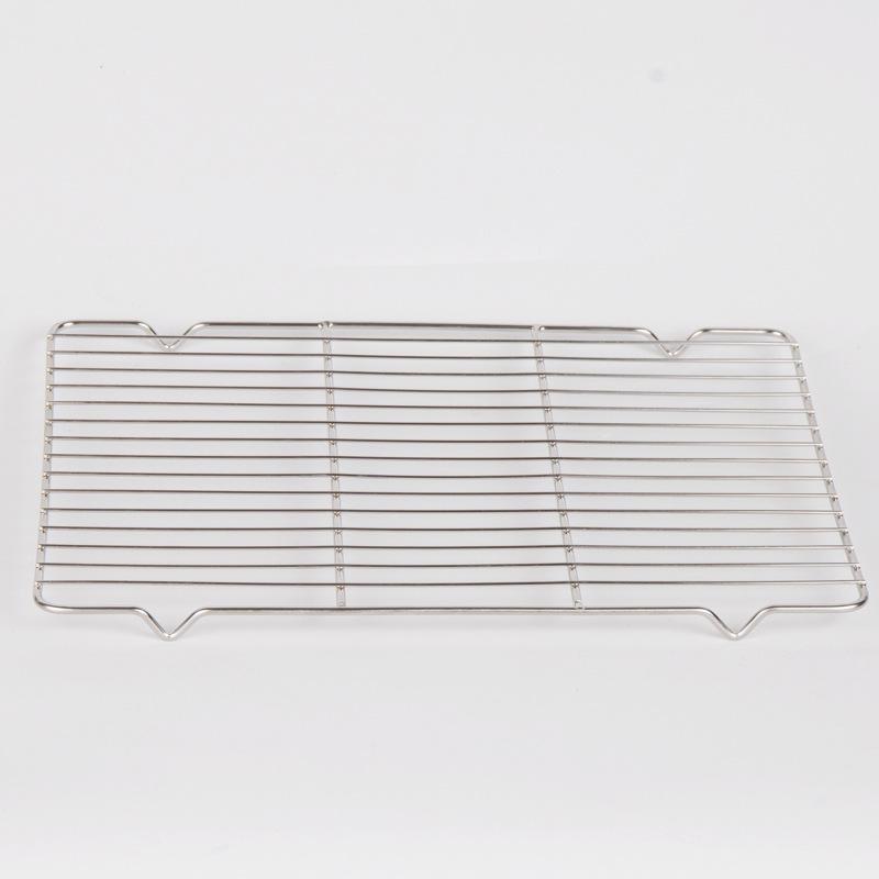 Stainless Steel Barbecue Mesh Oven Pastry Heat Dissipation Mesh Rectangular Barbecue Mesh