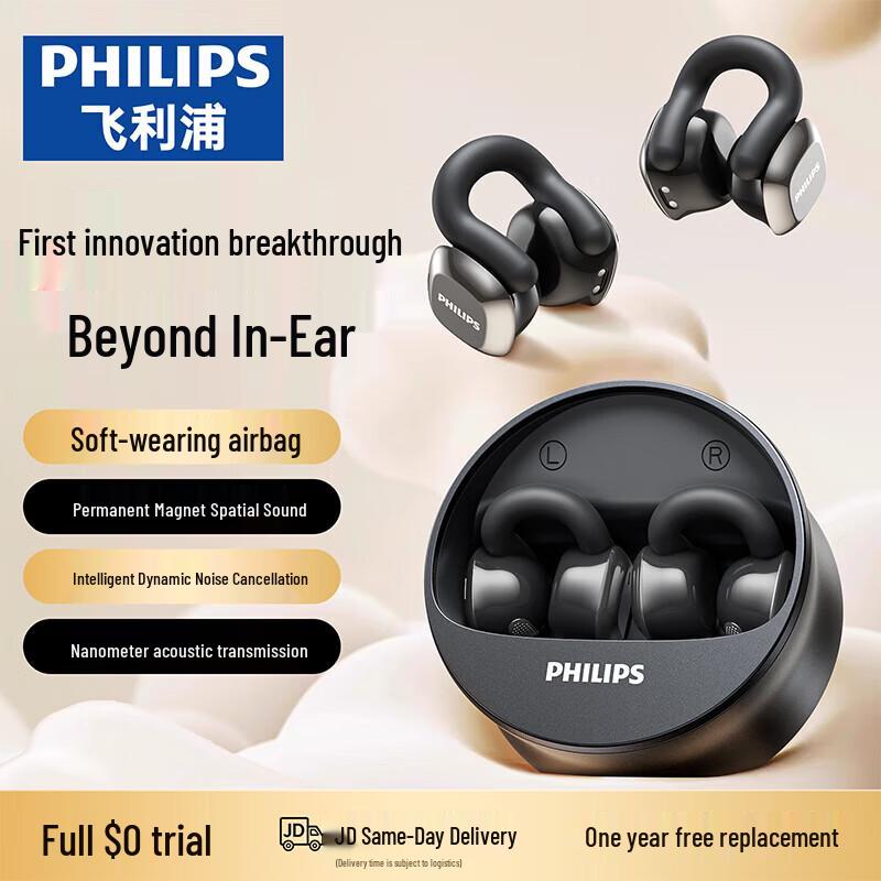 Philips TAQ4220 True Wireless Ear-clip Headphones