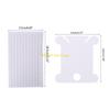 100pcs Embroidery Floss Bobbins 18 Compartments Box with Number Sticker for Cross Storage D57B