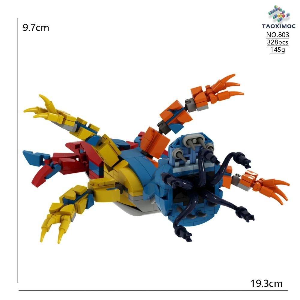 Nightmared Critter Block Building Blocks Doeys The Doughmans Building Block Pianosauruses Classic Game Block Toy Birthday Gift