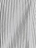 Women Casual Striped A Line Dress Knee Length Round Neck With Pockets Lightweight Breathable Summer Dress Machine Washable
