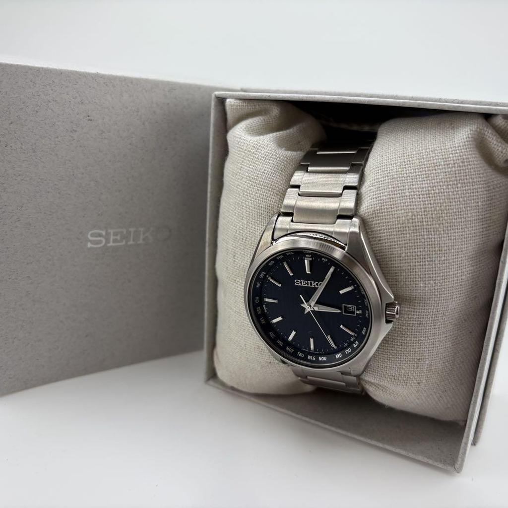 [USED] Seiko SBTM289 7B75-0AA0 with box, manual and warranty, rare