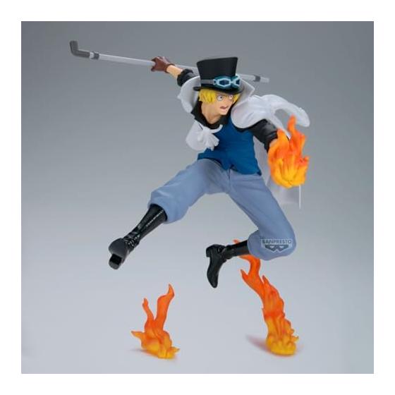 Banpresto Sabo One Piece Action Figure BATTLE RECORD COLLECTION SABO 12cm BP29651P Multicolor Collector Figure Perfect for Anime Fans