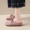 Fashion CRLAYDK Women Footbed Comfortable Slip On Mules House Slipers With Arch Support Ladies Suede Backless Walking Casual Shoes