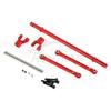 Aluminum Rear Anti-Tilt Rod Set For AXIAL RBX10 Ryft AXI03005 4WD 1/10 RC Crawler Car Upgrade Parts Metal For RC Car Bar Set
