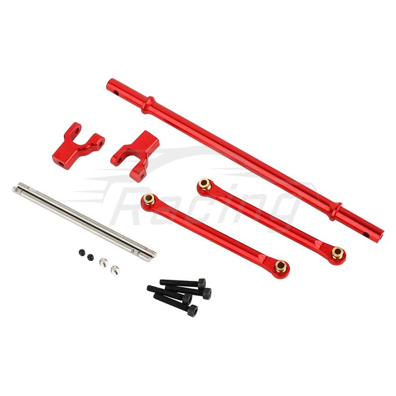 Aluminum Rear Anti-Tilt Rod Set For AXIAL RBX10 Ryft AXI03005 4WD 1/10 RC Crawler Car Upgrade Parts Metal For RC Car Bar Set