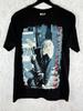Vintage Nirvana Kurt Cobain Euro Boot T-Shirt Grunge Promo Sterne Schwarz Größe S Unisex T-Shirt