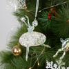 Christmas Transparent Snowflake Hanging Ornaments 2025 Christmas Tree Acrylic Pendant Home Decoration Navidad Gift New Year 2026