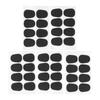 160 Pcs Black Color Clarinet Mouthpiece Patches  For Saxophone Performance