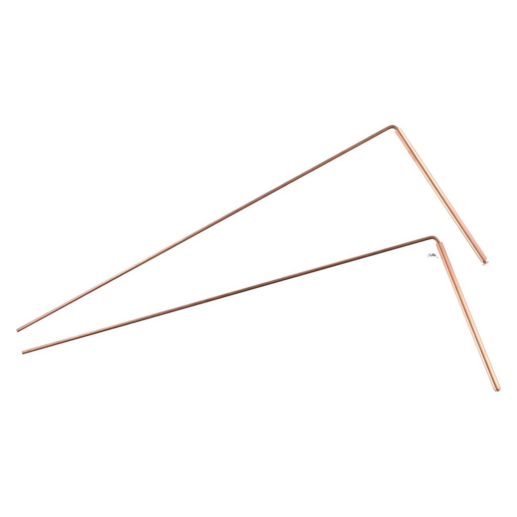 Měděná sonda s plochou hlavou Kulatá kovová sondovací tyč 2 tyče