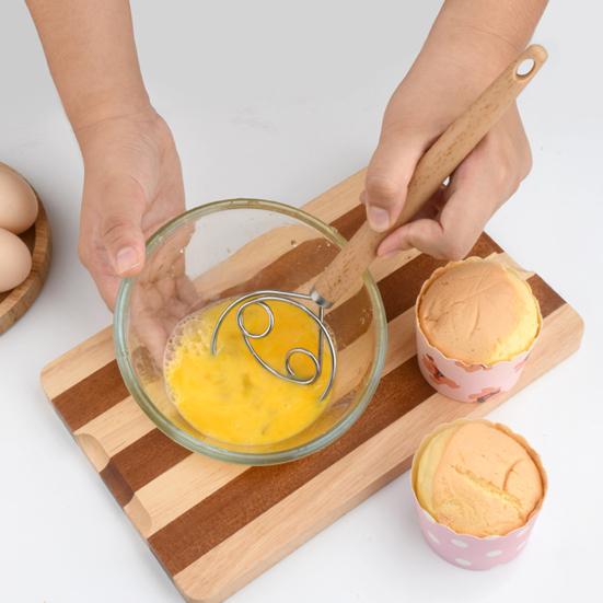 Un Mikseri Danimarka Hamur Çırpıcı Paslanmaz Çelik Ekmek Mikseri Kolay Karıştırma için Krep Kurabiye Hamuru Köfte Hamuru Aleti Mutfak Temel Malzemesi