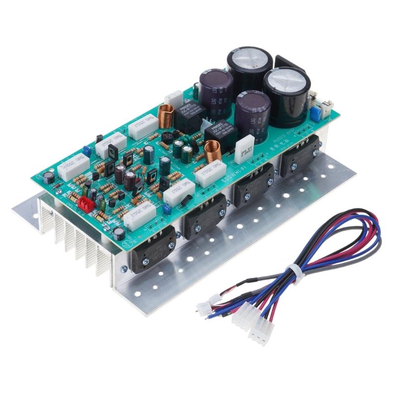

Power Amplifier Audio Board Stereo Amp Sanken 1494/3858 Sound Amplifier Speaker Home Theater DIY 1