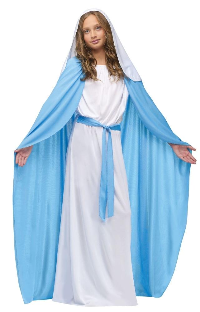 Strój Kostium Maryja Jasełka Karnawał 110/120 Cm