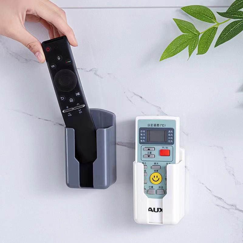 

Универсальный держатель пульта дистанционного управления, кронштейн для зарядки телефона, кронштейн для пульта дистанционного управления кондиционера, настенная полка, подставка 4pcs